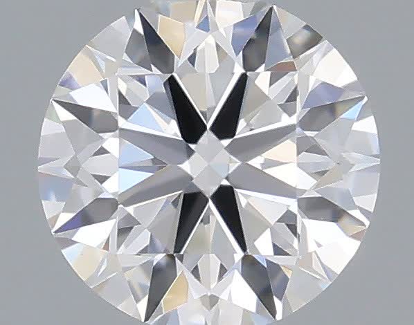 Actual 0.28 carat D Round lab-grown diamond