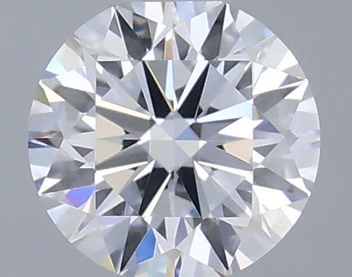Actual 0.31 carat E Round lab-grown diamond