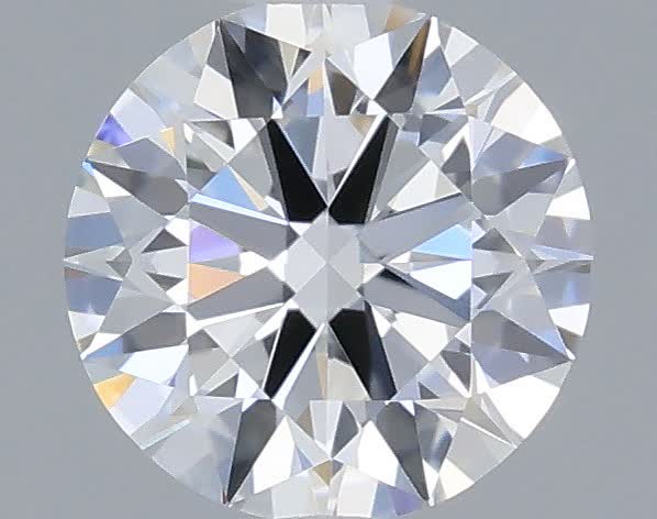 Actual 0.32 carat E Round lab-grown diamond