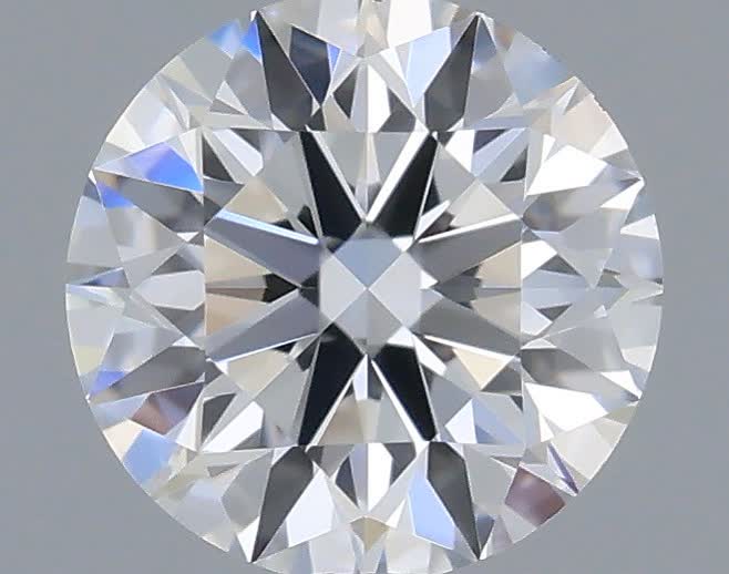 Actual 0.32 carat E Round lab-grown diamond