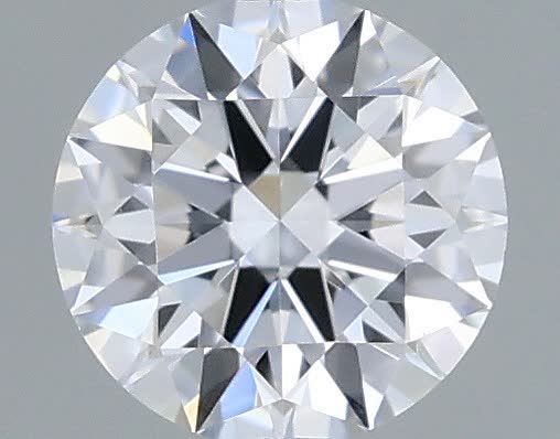 Actual 0.29 carat D Round lab-grown diamond