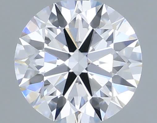 Actual 0.29 carat D Round lab-grown diamond