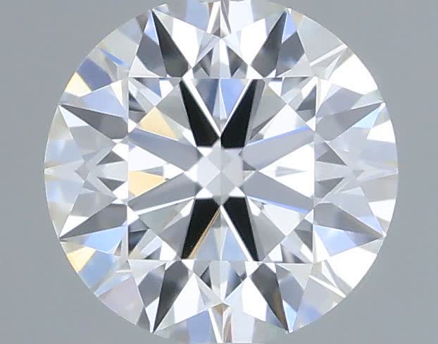 Actual 0.28 carat D Round lab-grown diamond