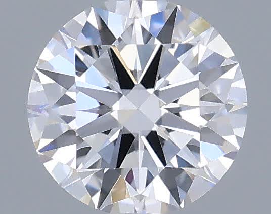 Actual 0.34 carat D Round lab-grown diamond
