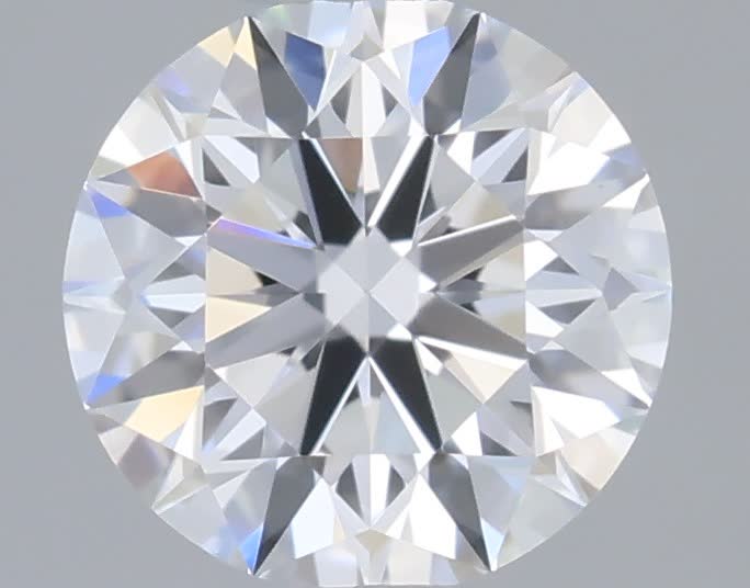 Actual 0.29 carat D Round lab-grown diamond