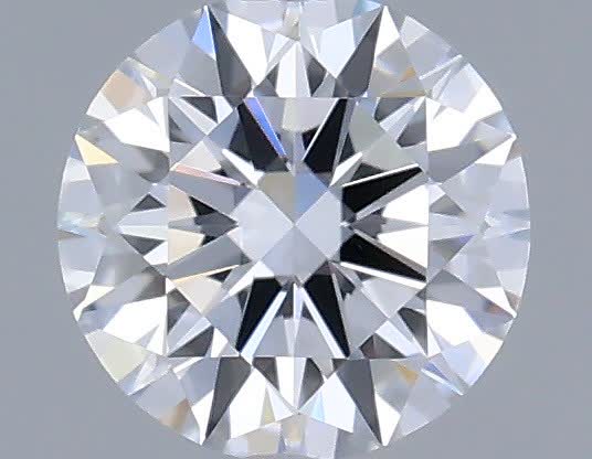 Actual 0.29 carat E Round lab-grown diamond