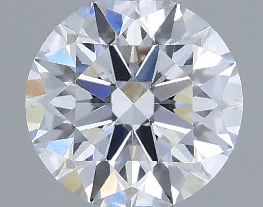 Actual 0.32 carat D Round lab-grown diamond