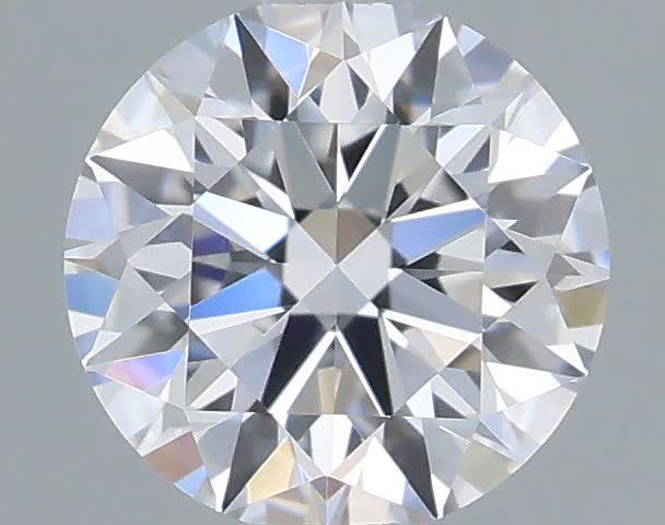 Actual 0.29 carat D Round lab-grown diamond