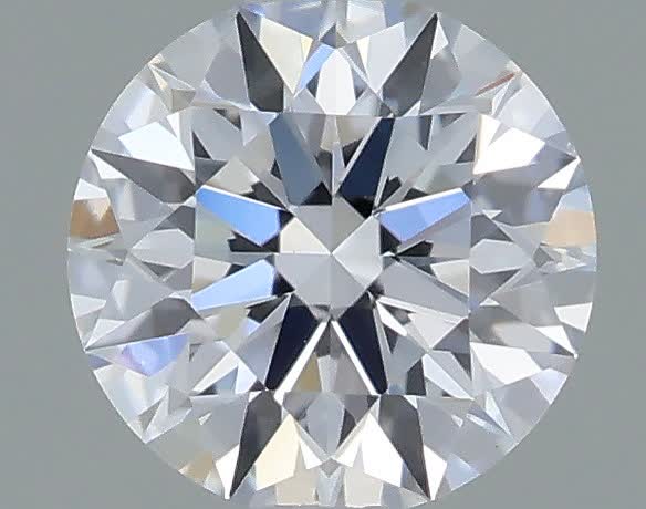 Actual 0.29 carat D Round lab-grown diamond