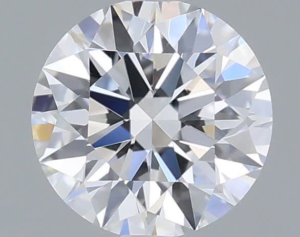 Actual 0.31 carat D Round lab-grown diamond