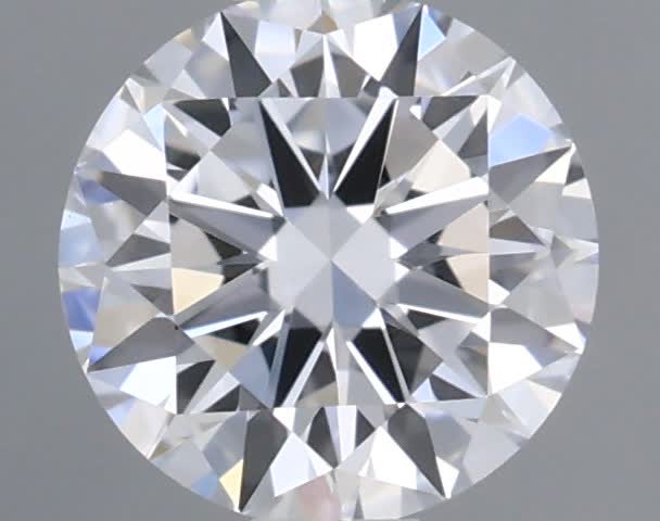 Actual 0.31 carat E Round lab-grown diamond