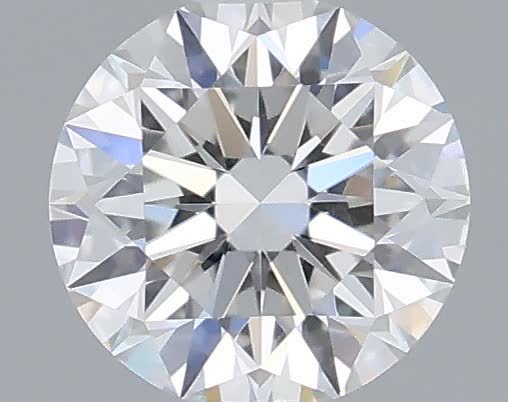 Actual 0.31 carat E Round lab-grown diamond