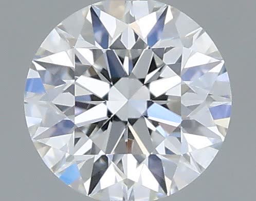 Actual 0.29 carat D Round lab-grown diamond