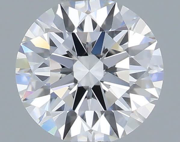 Actual 0.32 carat E Round lab-grown diamond