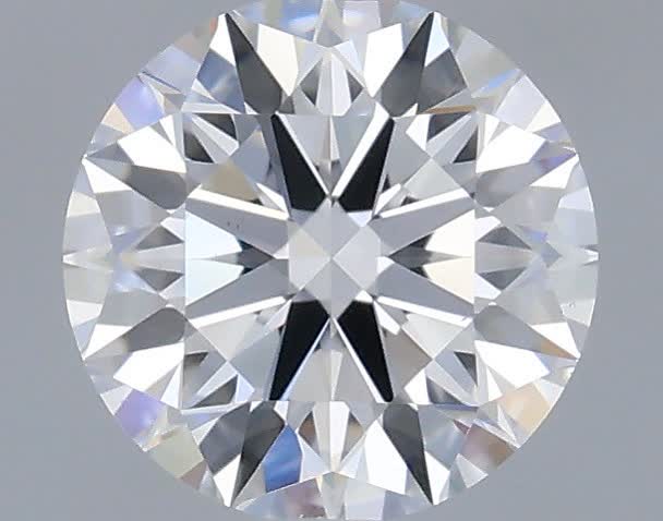 Actual 0.32 carat D Round lab-grown diamond