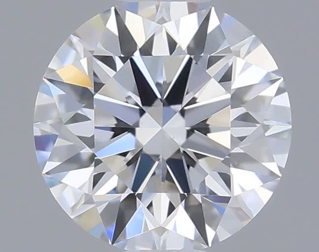 Actual 0.32 carat D Round lab-grown diamond