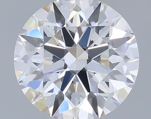 Actual 0.28 carat D Round lab-grown diamond