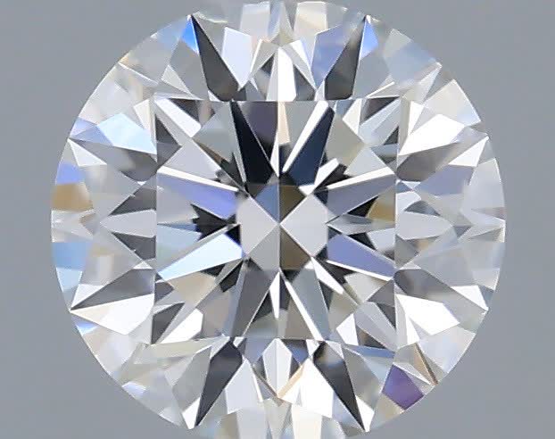 Actual 0.33 carat E Round lab-grown diamond