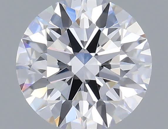 Actual 0.31 carat D Round lab-grown diamond