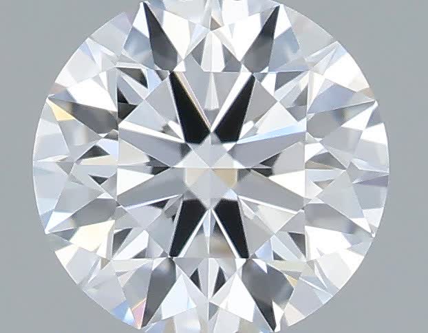 Actual 0.29 carat D Round lab-grown diamond