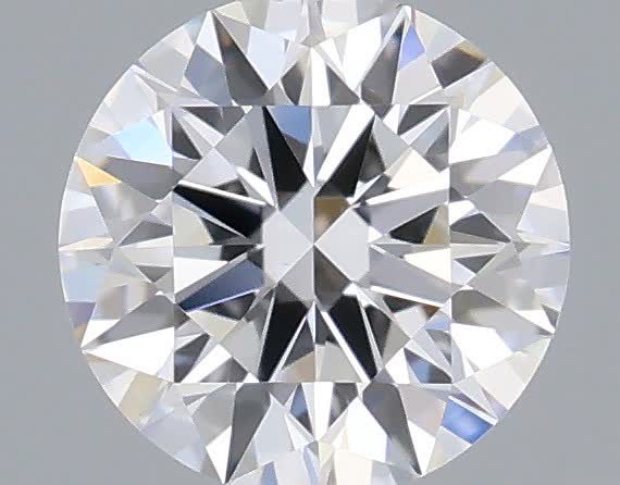 Actual 0.28 carat D Round lab-grown diamond