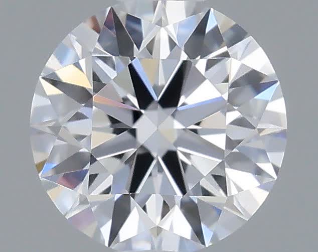 Actual 0.32 carat E Round lab-grown diamond