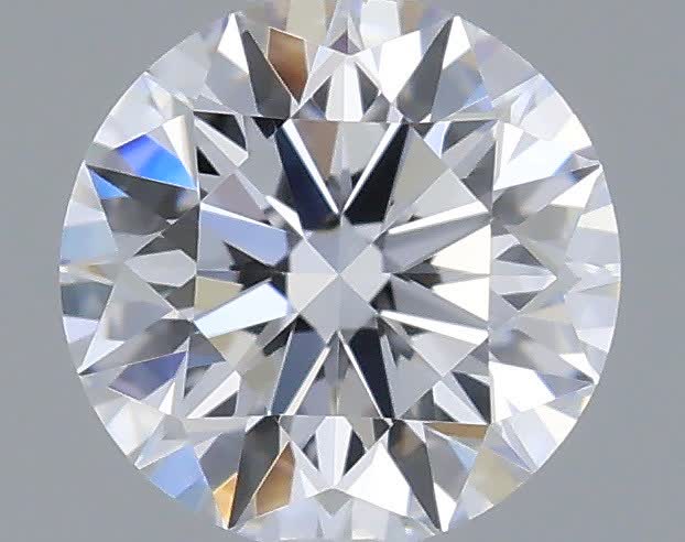 Actual 0.32 carat D Round lab-grown diamond