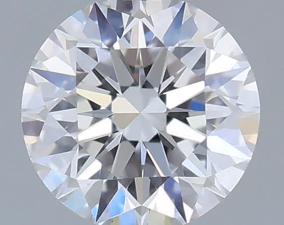 Actual 0.29 carat E Round lab-grown diamond