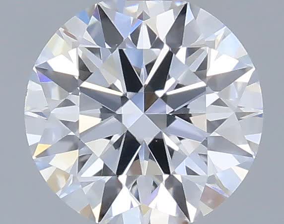 Actual 0.29 carat E Round lab-grown diamond