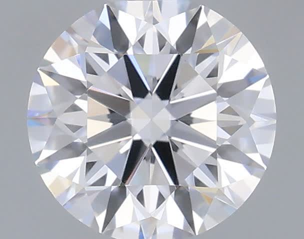 Actual 0.32 carat E Round lab-grown diamond