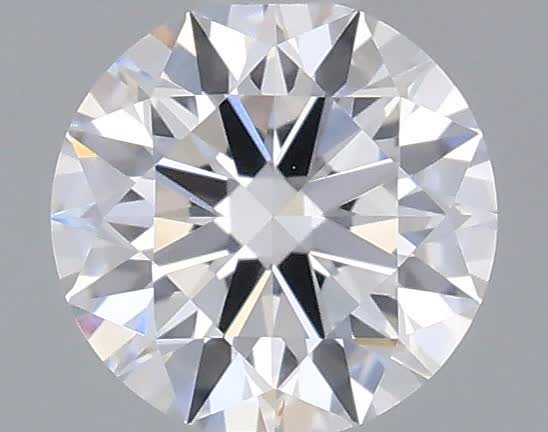 Actual 0.29 carat D Round lab-grown diamond