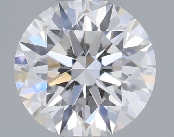 Actual 0.29 carat D Round lab-grown diamond