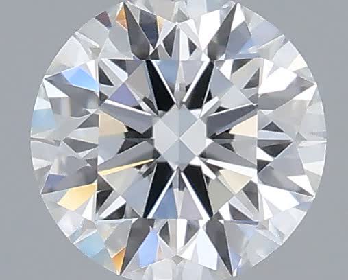 Actual 0.33 carat E Round lab-grown diamond