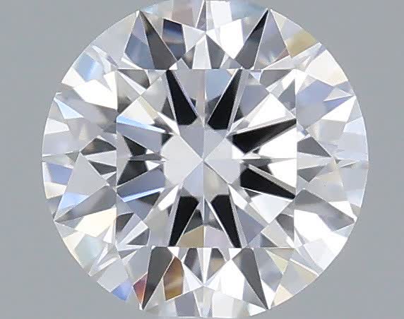 Actual 0.29 carat D Round lab-grown diamond