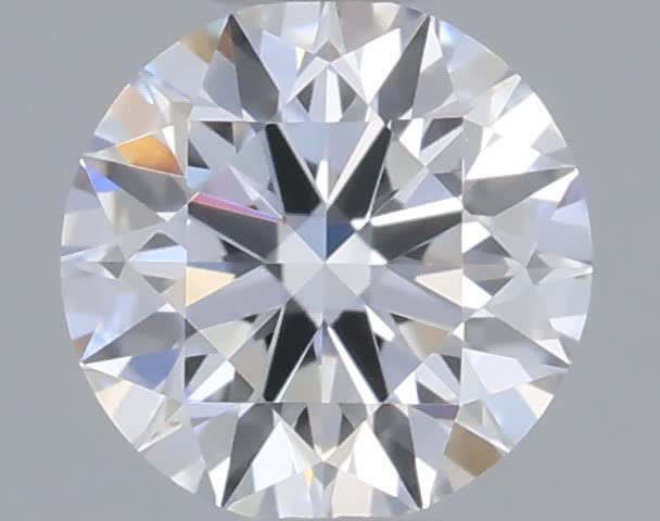 Actual 0.28 carat E Round lab-grown diamond