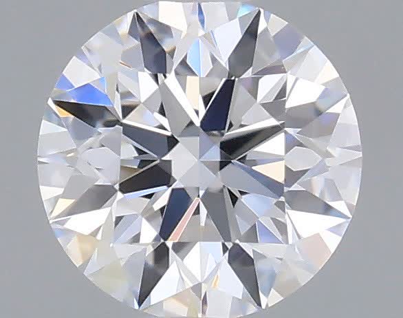 Actual 0.27 carat D Round lab-grown diamond