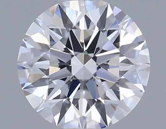 Actual 0.29 carat D Round lab-grown diamond