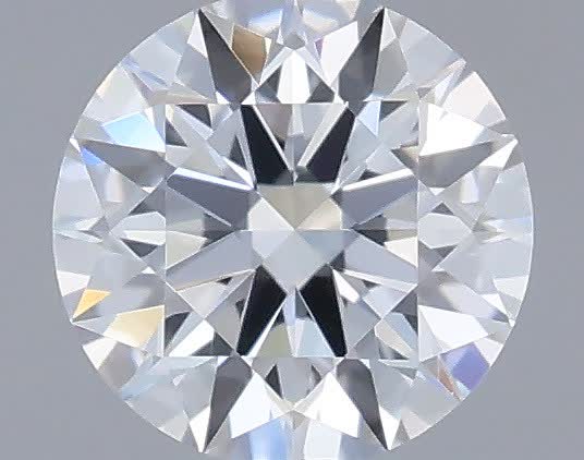 Actual 0.28 carat D Round lab-grown diamond