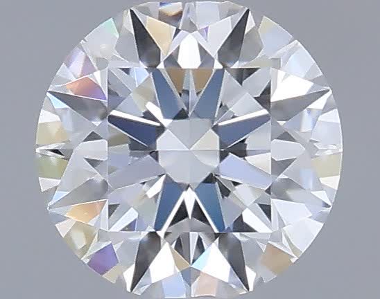 Actual 0.29 carat D Round lab-grown diamond