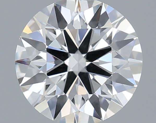 Actual 0.32 carat E Round lab-grown diamond