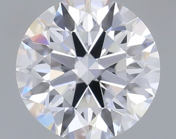 Actual 0.32 carat D Round lab-grown diamond