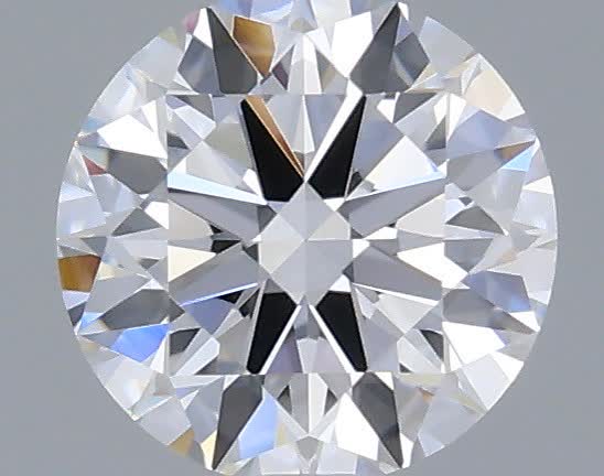 Actual 0.32 carat D Round lab-grown diamond