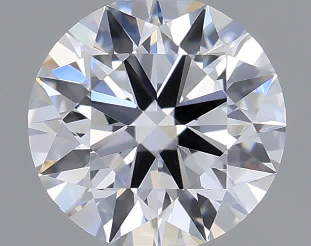Actual 0.32 carat E Round lab-grown diamond