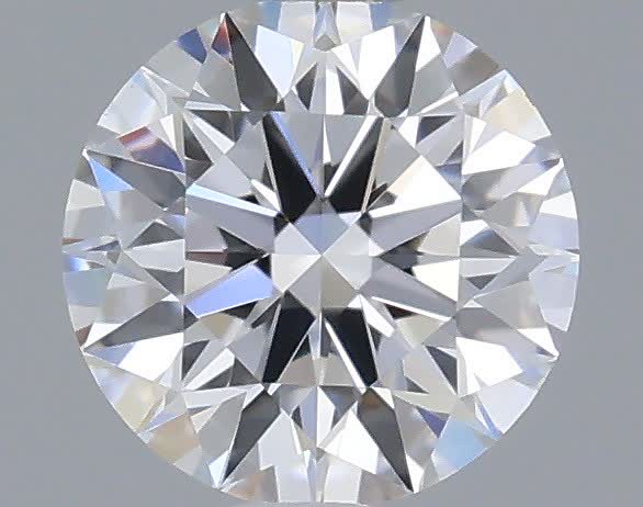 Actual 0.29 carat D Round lab-grown diamond