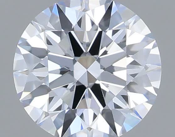 Actual 0.32 carat E Round lab-grown diamond