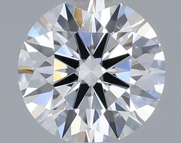 Actual 0.31 carat E Round lab-grown diamond