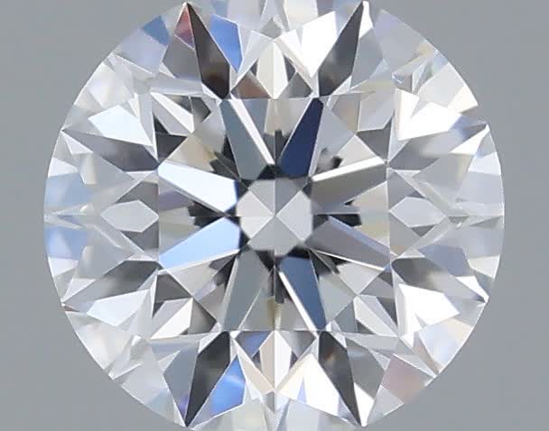 Actual 0.29 carat D Round lab-grown diamond