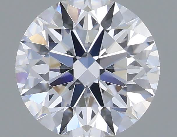 Actual 0.29 carat D Round lab-grown diamond