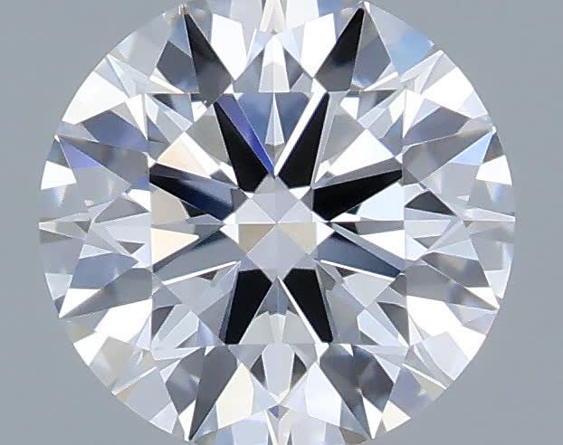 Actual 0.33 carat E Round lab-grown diamond