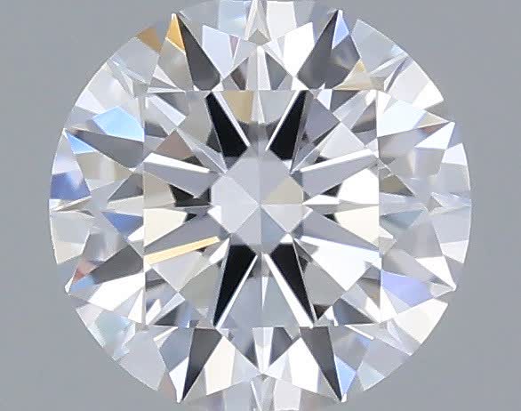 Actual 0.29 carat D Round lab-grown diamond